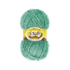Пряжа ADELIA "BRILLIANT"   100\% полиэстер   10 шт. х  50 г  90 м ± 5 м №15 бирюзовый