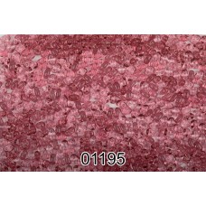 Бисер Чехия TWIN 3   321-96001   2.5 x 5 мм  500 г 01195  (T60) гр.розовый