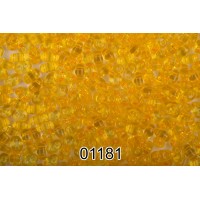 Бисер Чехия TWIN 3   321-96001   2.5 x 5 мм  500 г 01181  (T51) желтый