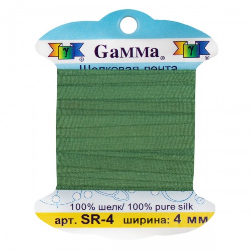 "Gamma"   шелковая   SR-4   ФАСОВКА   0.2 -  4 мм  9.1 м ± 0.5 м №193 св.зеленый