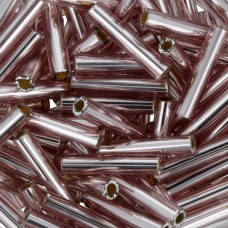 Бисер Япония "TOHO" BUGLE №3   9 мм  500 г №0026 бл.сиреневый
