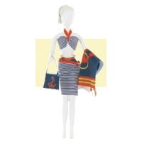 Набор для шитья "DressYourDoll"   Одежда для кукол  №2   СК/Распродажа S210-0102 Nancy Marine