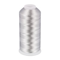 Нитки для вышивания "Gamma"   V120/2   100\% вискоза   5000 я  4570 м №3377 св.серый