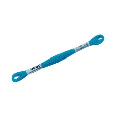 Нитки для вышивания "Gamma"    мулине  ( 0001-0206 )  100\% хлопок   24 x  8 м №0085 яр-бирюзовый