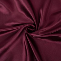 Ткань ZS   Poly satin   88 г/кв.м ± 5 г/кв.м  147 см ± 2 см  100\% полиэстер №171 т.вишневый