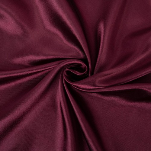 Ткань ZS   Poly satin   88 г/кв.м ± 5 г/кв.м  147 см ± 2 см  100\% полиэстер №171 т.вишневый