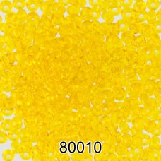 Бисер Чехия круглый 3   10/0   2.3 мм  500 г 80010 (Ф126) желтый