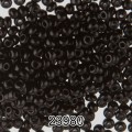 Бисер Чехия круглый 2 10/0 2.3 мм 500 г 23980 (Ф098) черный