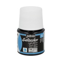 "PEBEO"   Краска для светлых тканей Setacolor   45 мл 329-019 черный