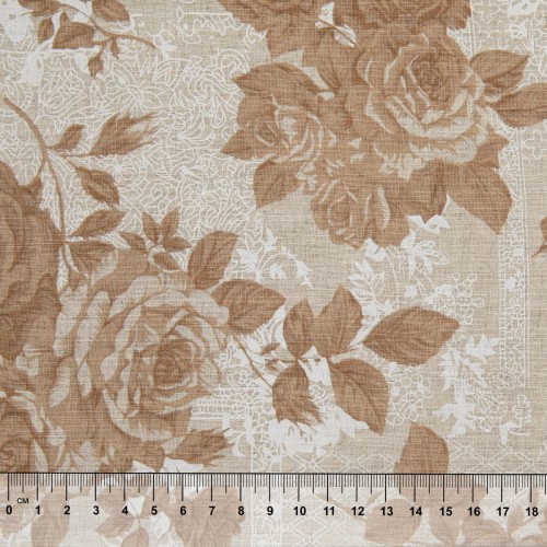 Ткань для пэчворка PEPPY 15 PANEL   ФАСОВКА   60 x 150 см  194 г/кв.м ± 5   100\% лён 283