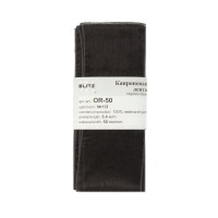 Лента капроновая 50 мм ( 2 ")  "BLITZ"   OR-50   ФАСОВКА   5 х  5.4 м №112 черный