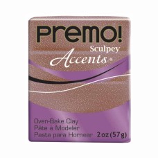 "Sculpey"   Premo полимерная глина   PE02   57 г  СК/Распродажа 5135 розовый глиттер