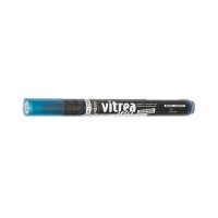 "PEBEO"   Маркер по стеклу Vitrea 160 иней   1.2 мм   перо круглое   6 шт. 119095 лазурь