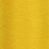Швейные нитки (полиэстер) 50/2   "Nitka"  ( 301-400 )  4570 м №385 ярко-желтый