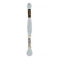 Нитки для вышивания "Anchor"   мулине   100\% хлопок   12 x  8 м 1032 голубой