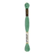 Нитки для вышивания "Anchor"   мулине   100\% хлопок   12 x  8 м 0208 зеленый
