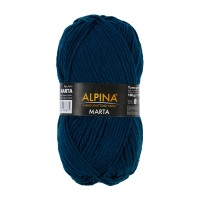 Пряжа ALPINA "MARTA"   100\% тактифил   5 шт. х  100 г  120 м ± 6 м №011 морская волна