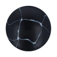 Пуговица пальтовая/шубная "Gamma"   OXG 0013   32 " ( 20 мм)  24 шт  № А008 черный