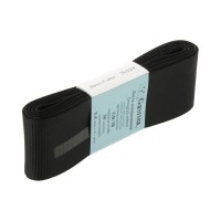"Gamma"   репсовая лента   GR-38   ФАСОВКА   38 мм  1.1/2 "  5 х  5.4 м №123 черный