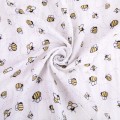 Ткань PEPPY Ткань муслиновая ФАСОВКА EMBRACE 100\% хлопок 100 х 125 см Shannon Fabrics bees-a-buzz banana