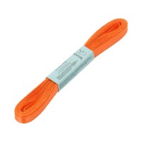Лента атласная 6 мм ( 1/4 ")  "Gamma"   AL-6P   ФАСОВКА   10 x  5.4 м №155 св-оранжевый