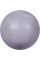Бусина стеклянная 5810   8 мм  10 шт  в пакете   под жемчуг   кристалл серый (mauve 160)
