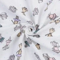 Ткань "Shannon Fabrics"   Ткань муслиновая   SMD EMBRACE   100\% хлопок   125 см ± 2 см tiny dancer blush/lilac