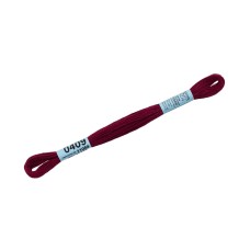Нитки для вышивания "Gamma"    мулине  ( 0207-0819 )  100\% хлопок   24 x  8 м №0409 бордовый
