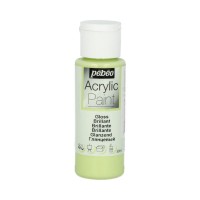 Краска акриловая "PEBEO"   Acrylic Paint для декора глянцевая   59 мл 097857 зеленый нежный