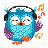 Набор для вышивания "Чудесная Игла" 010-33   "Совёнок" 14 х 15 см