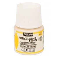 "PEBEO"   Краска по фарфору и керамике под обжиг глянцевая Porcelaine 150   45 мл 024-043 слоновая кость