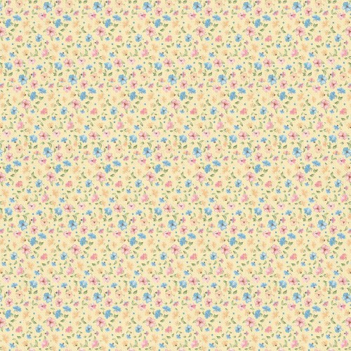 Ткань для пэчворка PEPPY   НЕЖНАЯ ИСТОРИЯ   ФАСОВКА   50 x 55 см  146 г/кв.м ± 5   100\% хлопок НИ-15 желтый