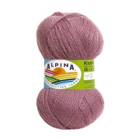 Пряжа ALPINA "KLEMENT"   80\% альпака, 20\% мериносовая шерсть   4 шт. х  50 г  300 м ± 10 м №13 сиреневый