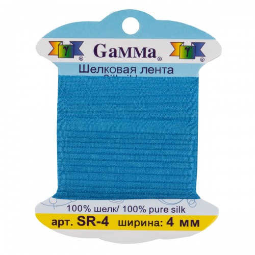 "Gamma"   шелковая   SR-4   ФАСОВКА   0.2 -  4 мм  9.1 м ± 0.5 м №261 синий