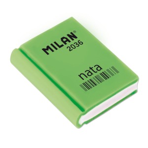 "Milan"   Ластик nata 2036 в форме книжки   3.9х2.9х0.9 см  36 шт. CPM2036 ассорти