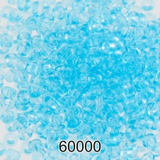 Бисер Чехия круглый 2   10/0   2.3 мм  500 г 60000(Ф177) св.голубой