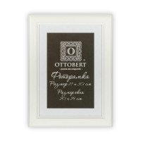 Рамка "OTTOBERT"   ARF-09   21 х  30 см  дерев. со стеклом белый