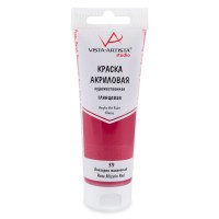 Краска акриловая "VISTA-ARTISTA"   Studio   глянцевая   VAAG-75   75 мл 39 Ализарин малиновый (Rose Alizarin Red)