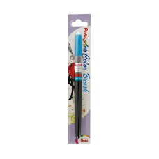 "Pentel"   Кисть с краской Colour Brush   1-10 мм   кисть XGFL-110X голубой