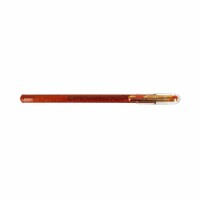 "Pentel"   Ручка гелевая Hybrid Dual Metallic,  d 1 мм K110-DFX цвет чернил: оранжевый цвет чернил: желтый