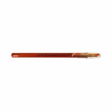 "Pentel"   Ручка гелевая Hybrid Dual Metallic,  d 1 мм K110-DFX цвет чернил: оранжевый цвет чернил: желтый