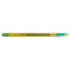 "Pentel"   Ручка гелевая Hybrid Dual Metallic,  d 1 мм K110-DDGX цвет чернил: желтый цвет чернил: зелёный