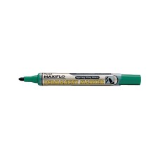 "Pentel"   Маркер перманентный Maxiflo   4.5 мм   пулевидный NLF50-DO зеленый