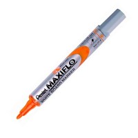 "Pentel"   Маркер Maxiflo   4 мм   пулевидный MWL5S-F оранжевый