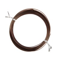 "Промысел"   Проволока для плетения   алюминий   MM-002  d 1 мм  10 м ± 0.5 м №15 т.коричневый