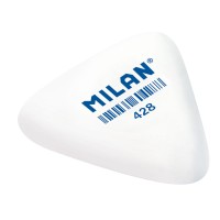 "Milan"   Ластик 428 треугольный   5.1х4.6х1.3 см  28 шт. белый CMM428