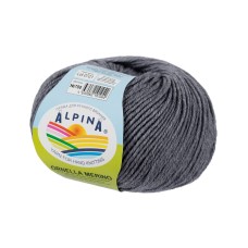 Пряжа ALPINA "ORNELLA MERINO"   100\% мериносовая шерсть   10 шт. х  50 г  125 м ± 5 м №700 серый