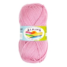 Пряжа ALPINA "TOMMY"   100\% микнес   10 шт. х  50 г  130 м ± 10 м №012 св. розовый