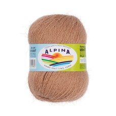 Пряжа ALPINA "WHITE RABBIT"   55\% пух кролика, 45\% нейлон   10 шт. х  50 г  300 м ± 15 м №249 т.бежевый