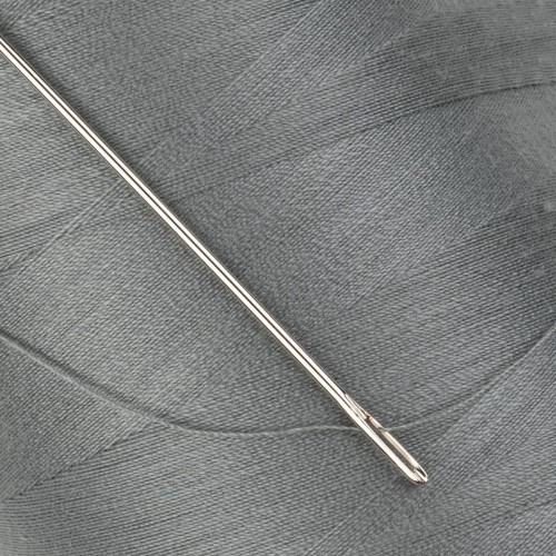 Швейные нитки (полиэстер) 40/2   "Nitka"  ( 301-400 )  4570 м №340 св.серый